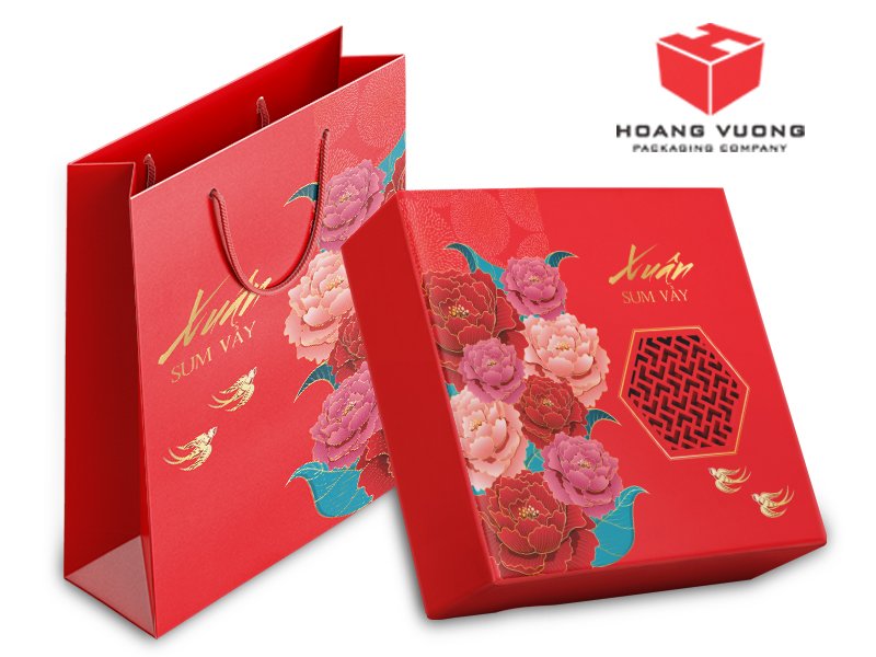 Hộp đựng quà tết 2021