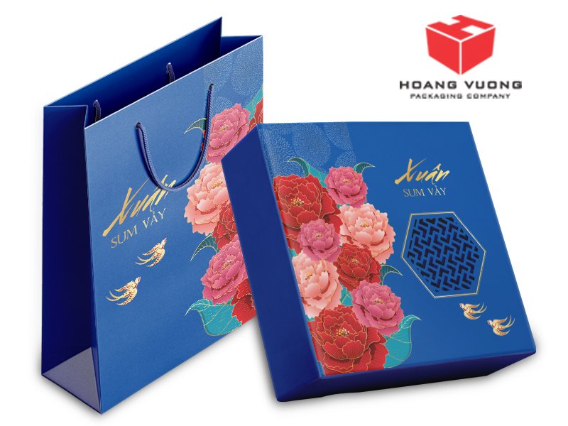 Hộp đựng quà tết 2021