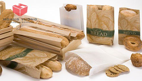 Mẫu túi giấy bánh mì ngon