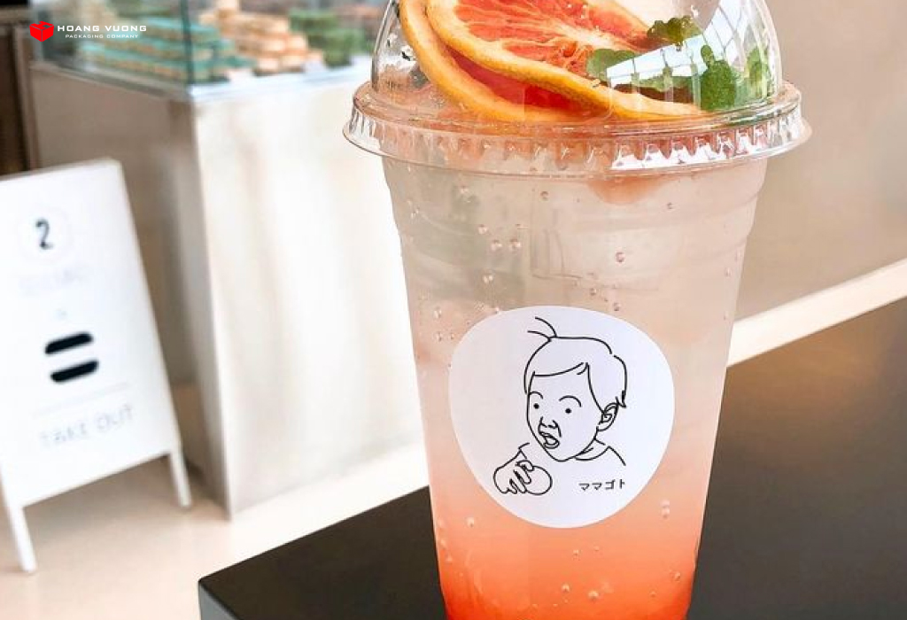 Chất liệu in tem dán ly cốc phổ biến