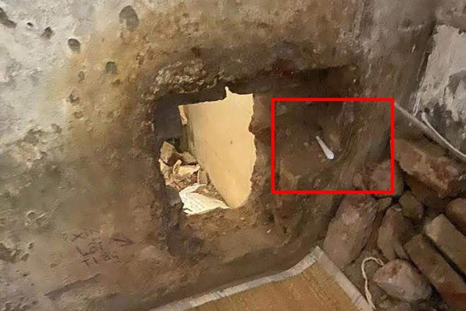 Dụng cụ khoét tường khó tin để trốn trại giam của 2 phạm nhân -1