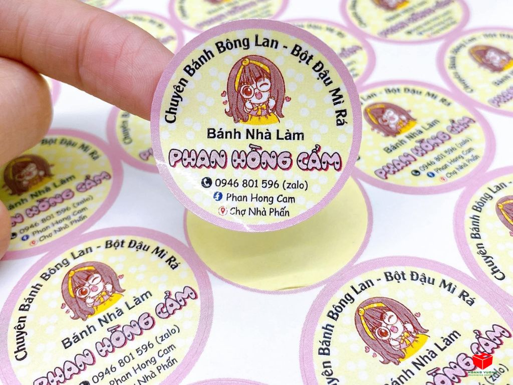 Hoàng Vương - xưởng in tem nhãn theo yêu cầu chuyên nghiệp