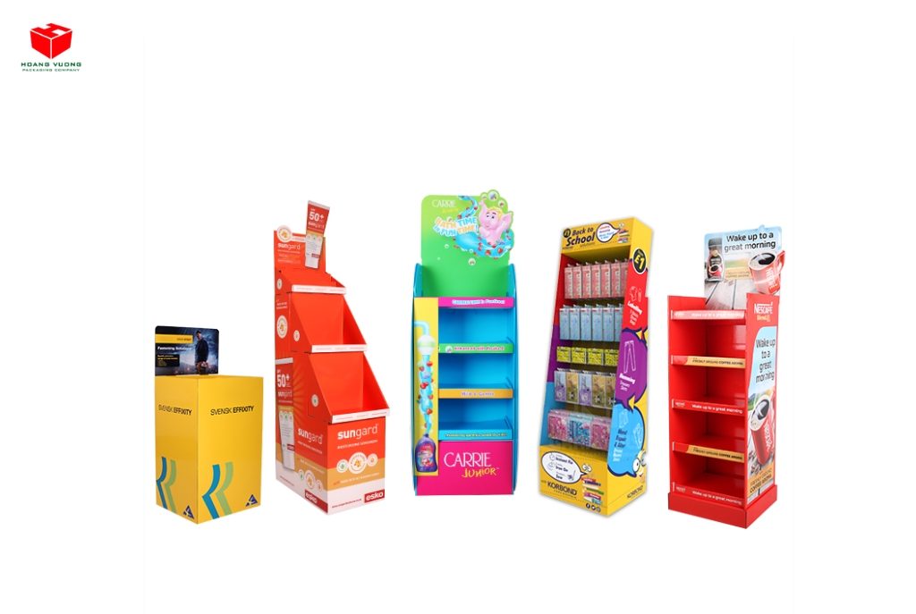 Kệ giấy FSC mẫu mã đa dạng khẳng định thương hiệu